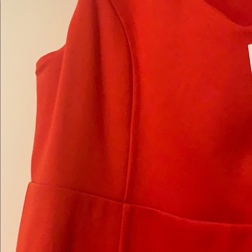 New York & Company orange sleeveless dress - Picture 3 of 5